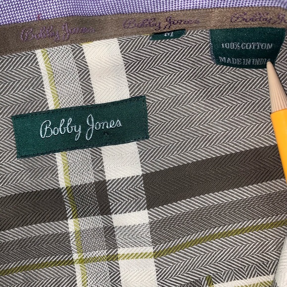 Bobby Jones Long Sleeve Plaid Button Down Shirt - Picture 6 of 6